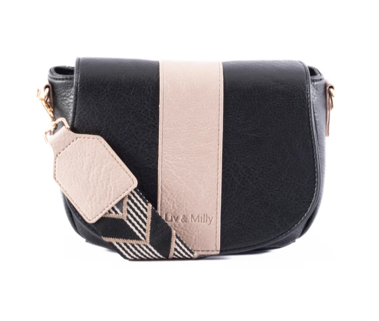 LIV&MILLY LIZZIE BLACK/TAUPE
