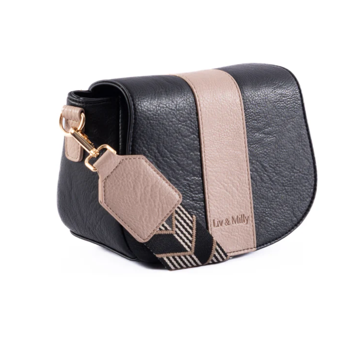 LIV&MILLY LIZZIE BLACK/TAUPE