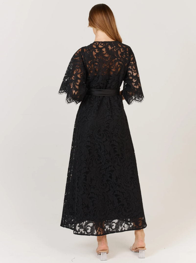 FATE & BECKER BAHAMA DRESS BLACK