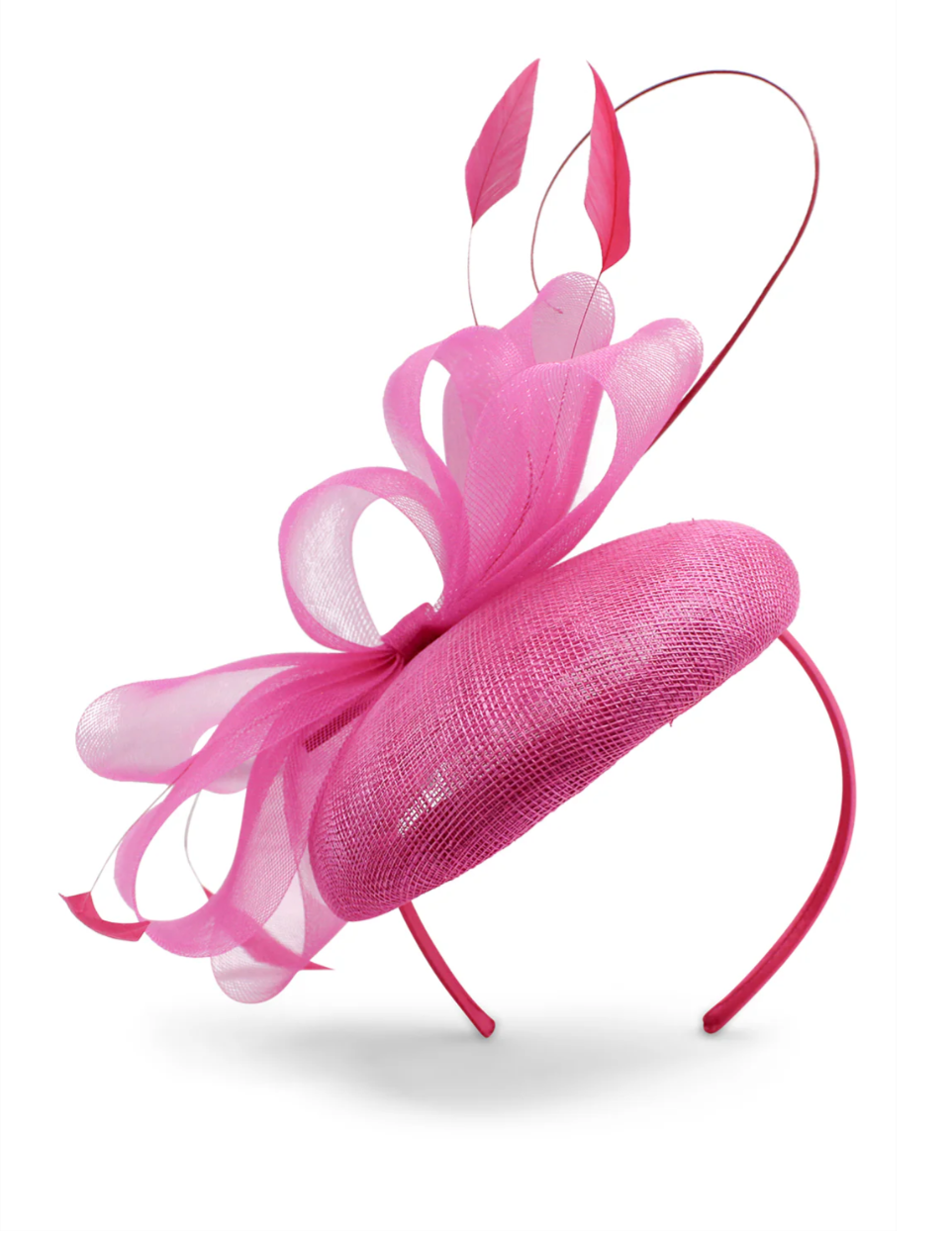 GABRIELA FASCINATOR HOT PINK