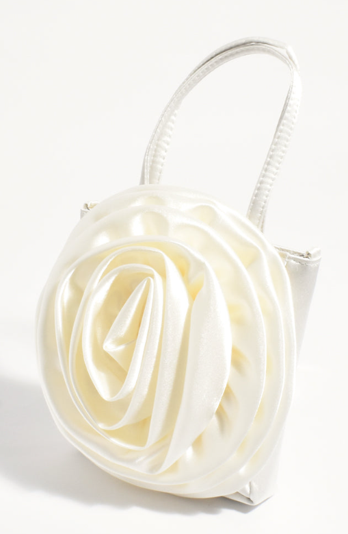 ROCHELLE FLOWER MINI BAG IVORY