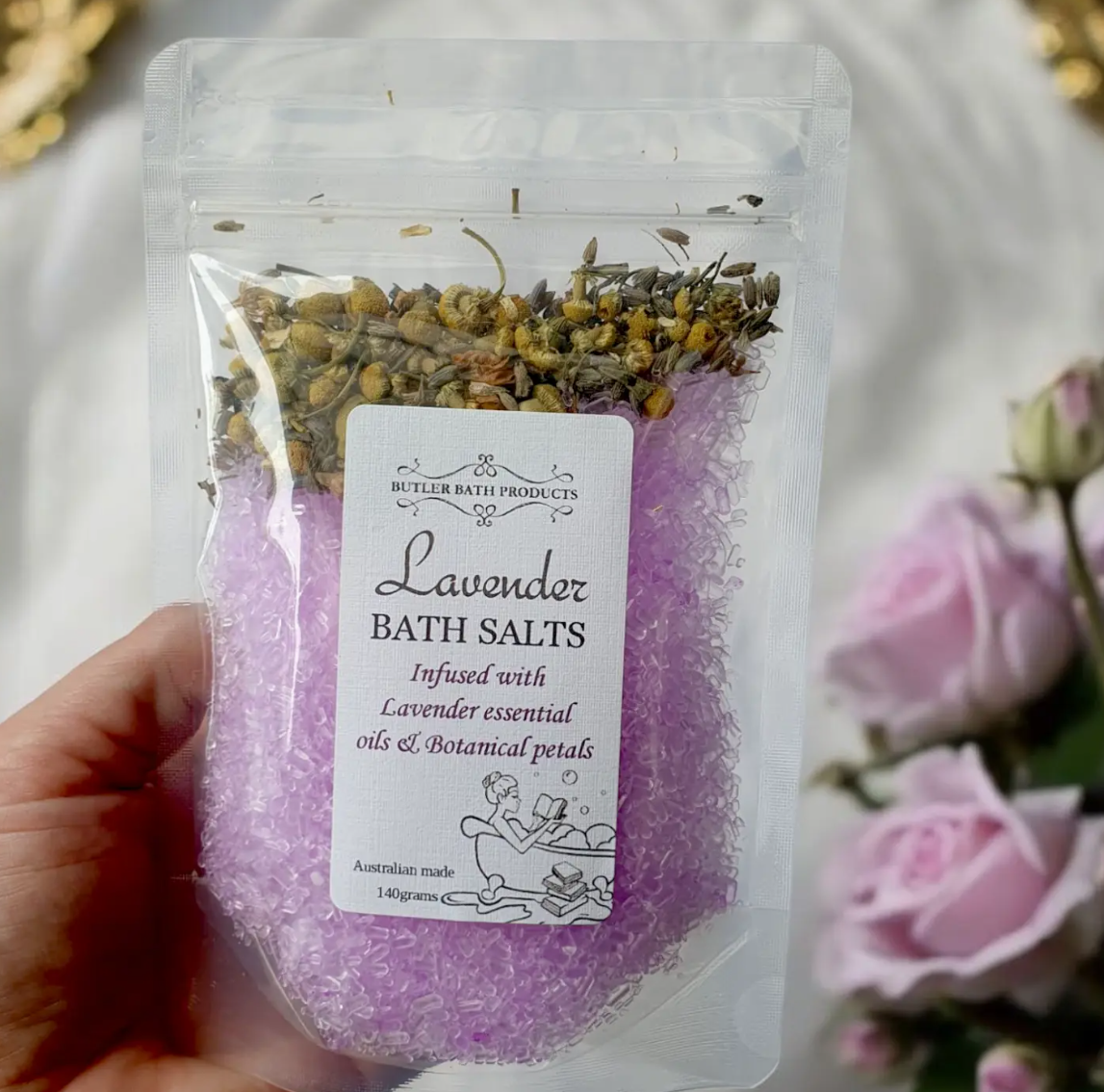 LAVENDER BATH SALTS- EPSOM