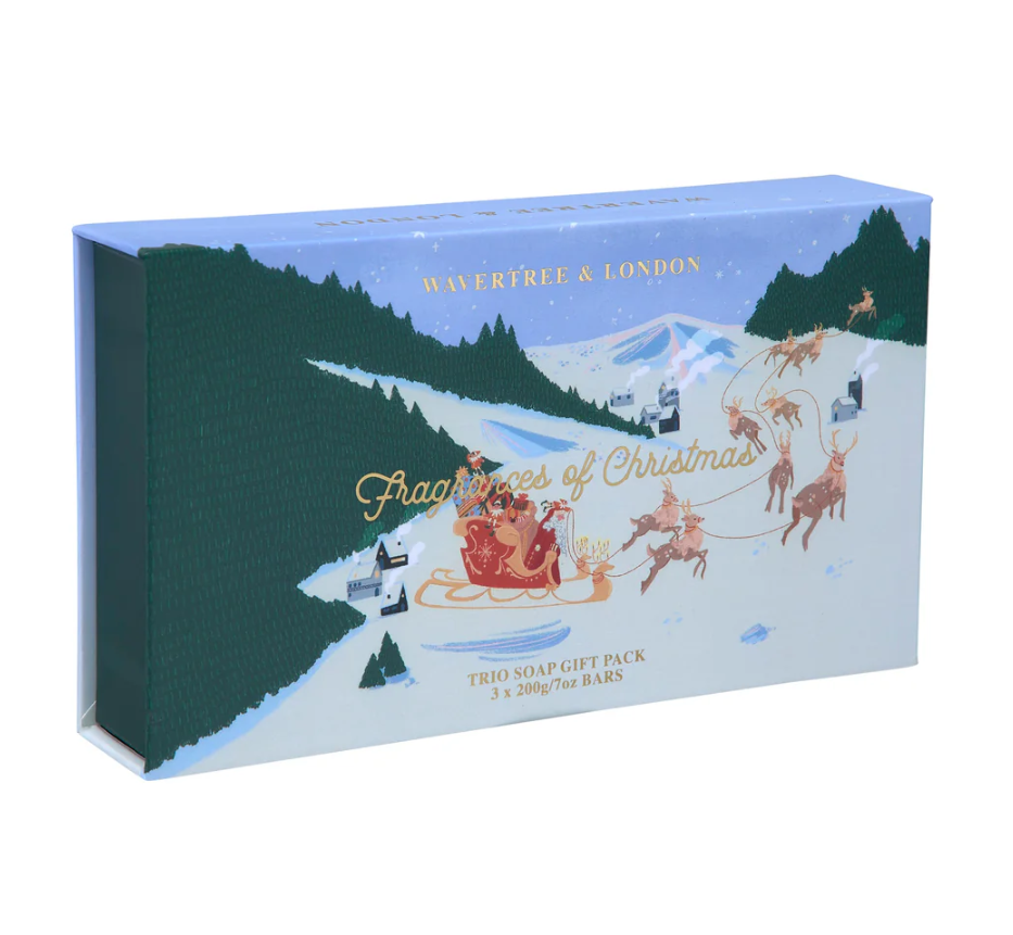 WAVERTREE & LONDON CHRISTMAS TRIO SET