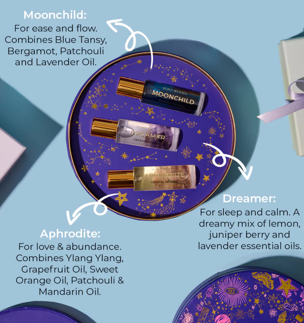 BOPO WOMEN PERFUME ROLLER TRIO SET