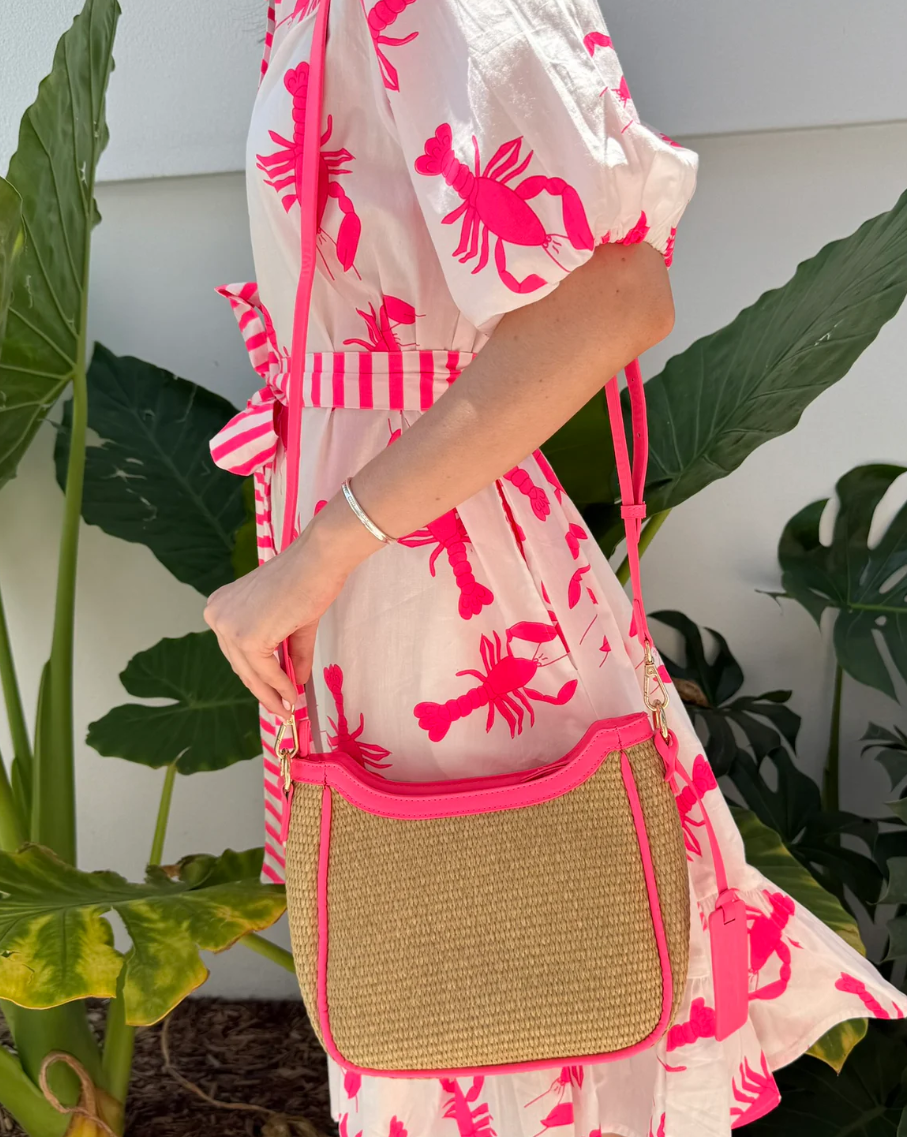 LIV & MILLY MACKENZIE BAG NEON CORAL