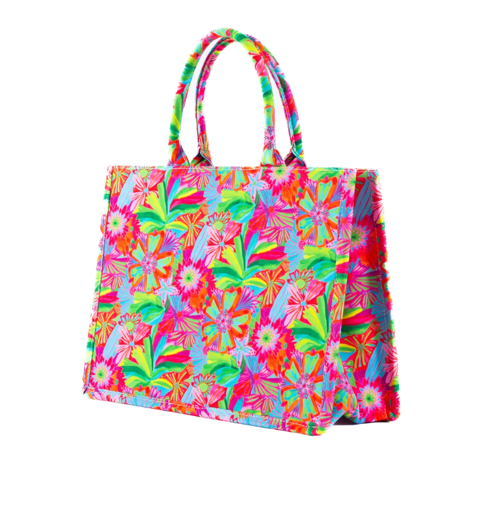 LIV & MILLY BOOK BAG - VIBRANT SUMMER