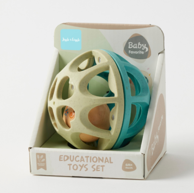 ECO FRIENDLY BALL RATTLE