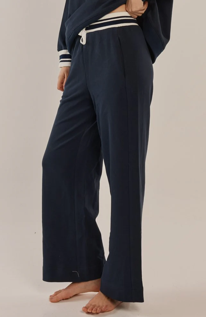 BETTY BASICS RHIANNON TRACKPANT NAVY