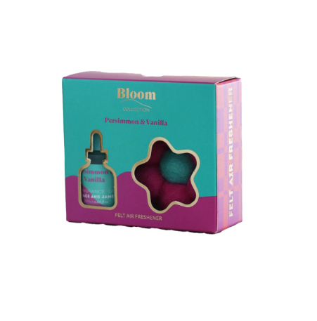 BLOOM - PERSIMMON & VANILLA FELT AIR FRESHENER