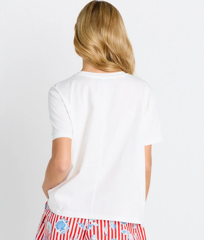 BETTY BASCIS ELLIA CREW TOP SUN & SEA