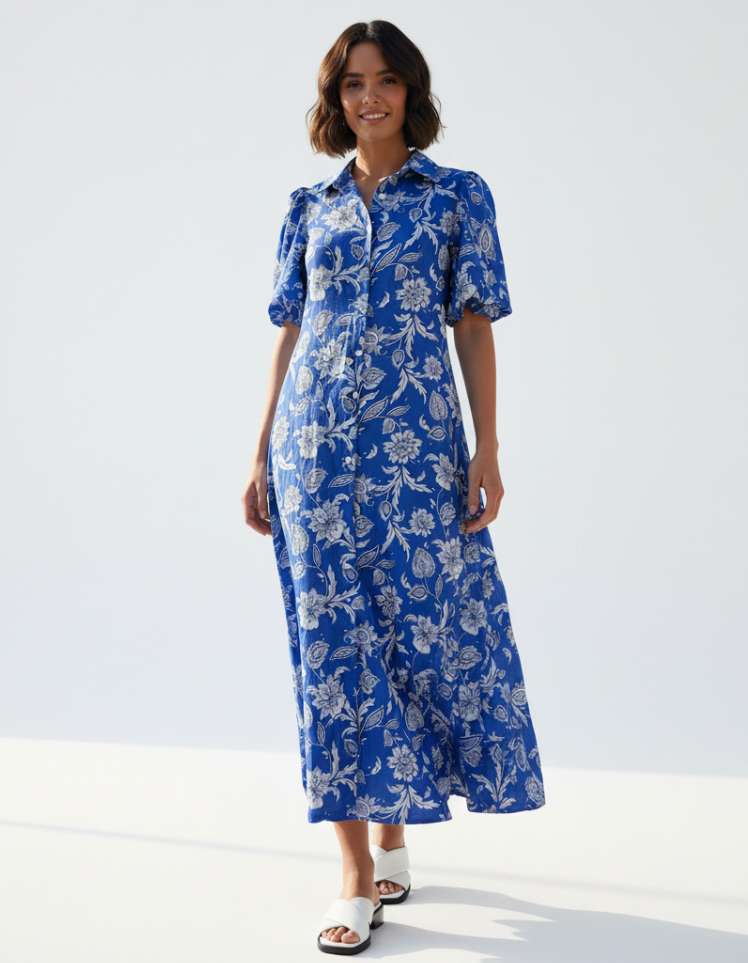 LIBERTY ROSE PUFF DRESS