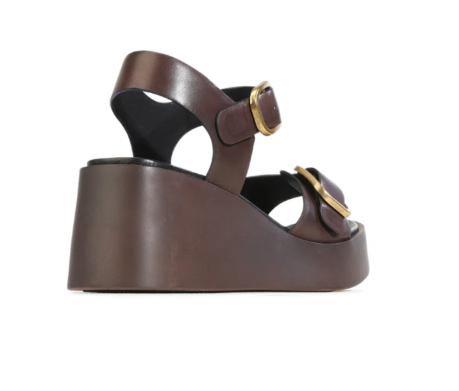 EOS ARIAS HEEL CHESTNUT