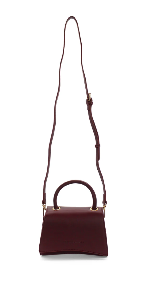 ORGAN & TAYLOR ZOELLA TOP HANDLE BAG PURPLE