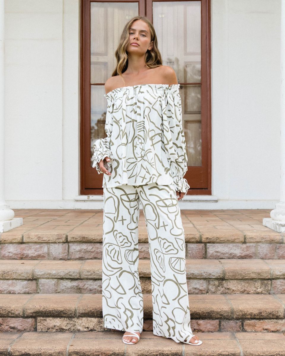 ZITA LINEN PANT