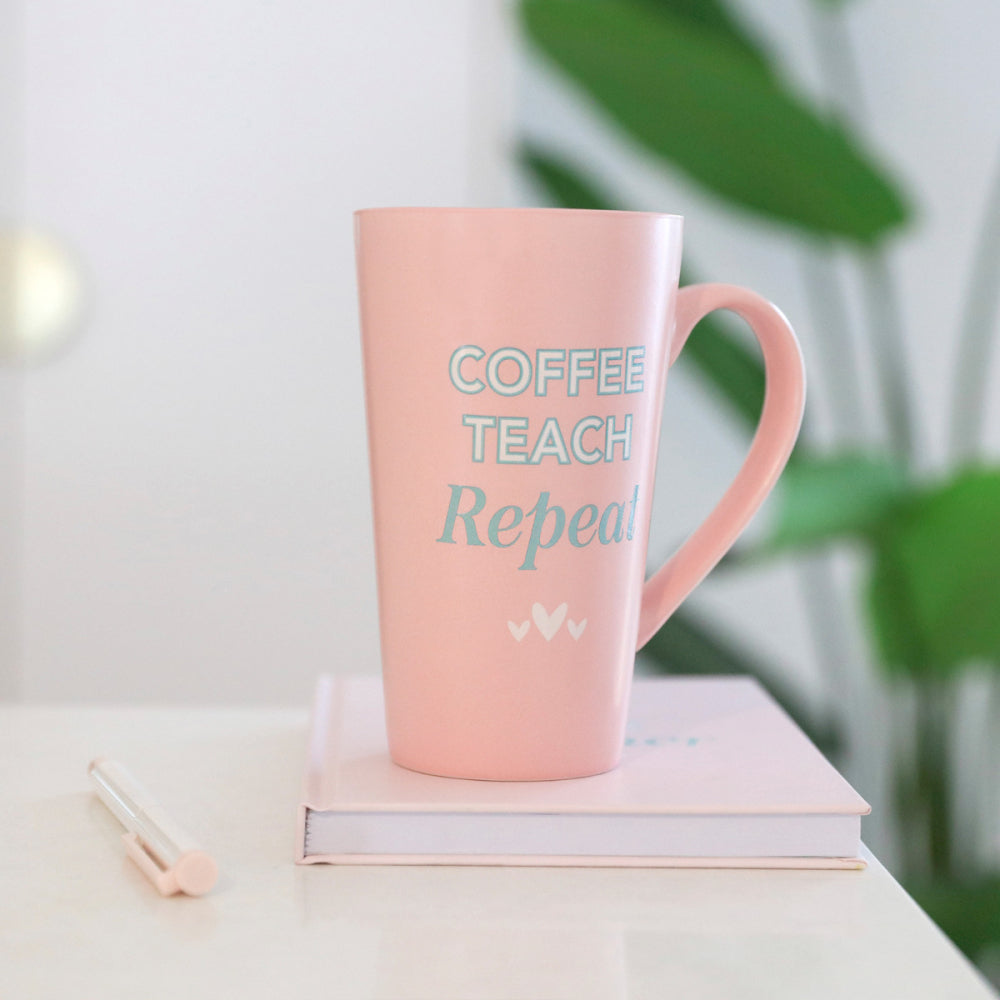 TEACHER SUPERPOWER LATTE MUG