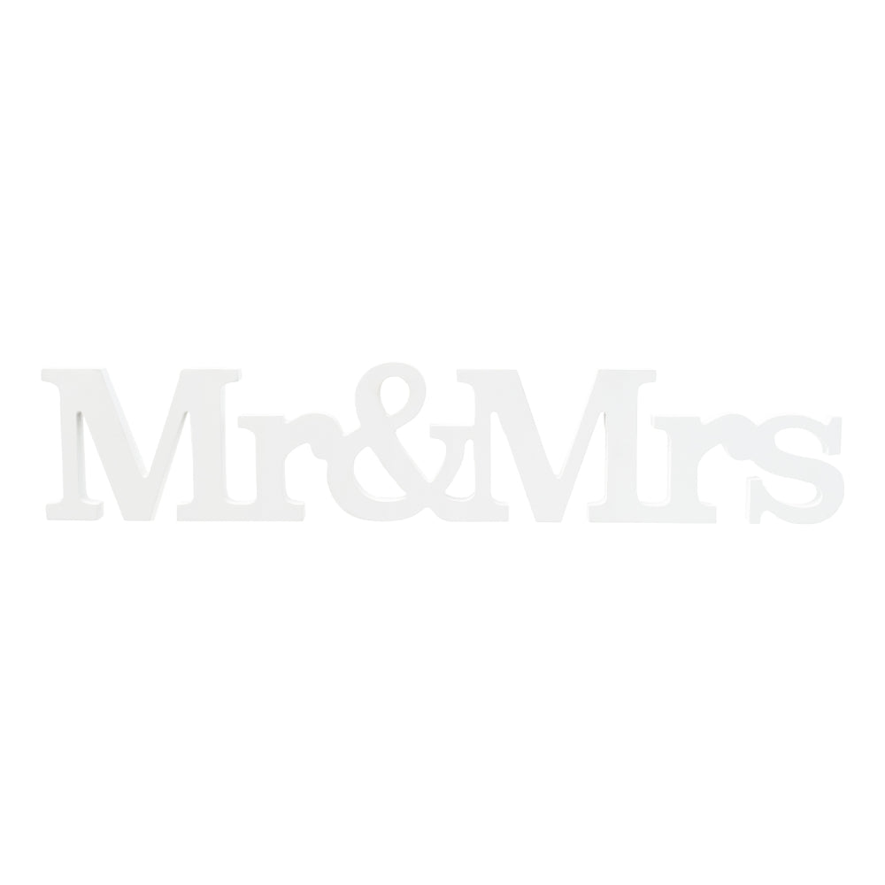 WDE113 MR&MRS TABLE WORD