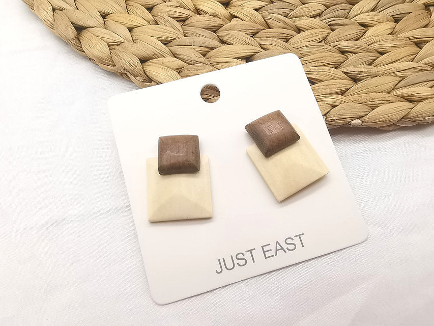 TIMBER STUD EARRINGS