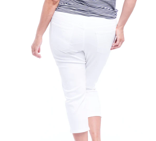BB8094 MAISIE CAPRI WHITE
