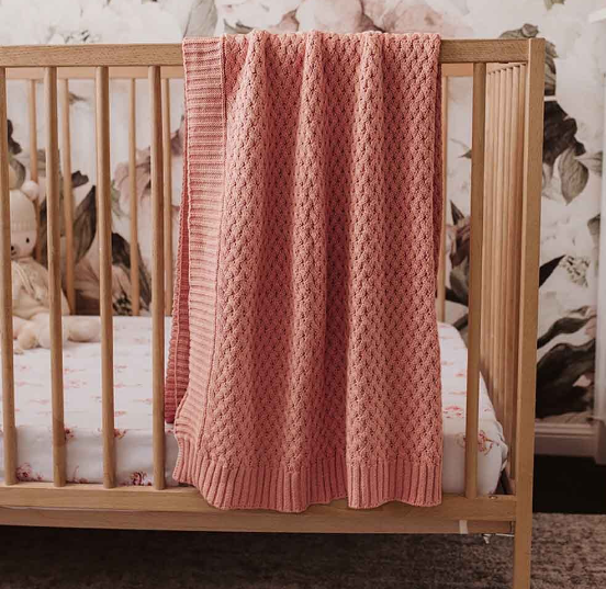 ROSA ROSE BABY BLANKET