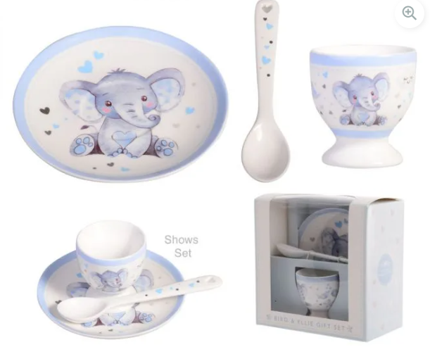 39104 BIRD&ELLIE GIFT SET BLUE
