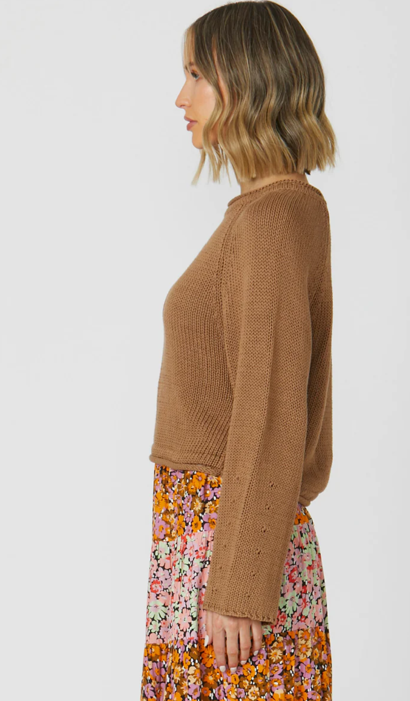 16227TKSSTOFFEE CARRIE KNIT