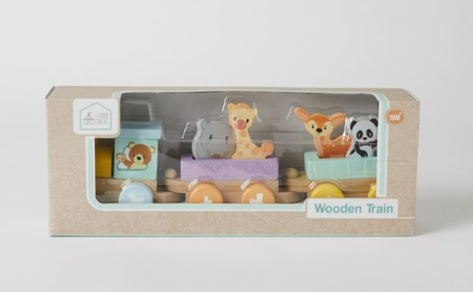 NAWT705 WOODEN TRAIN