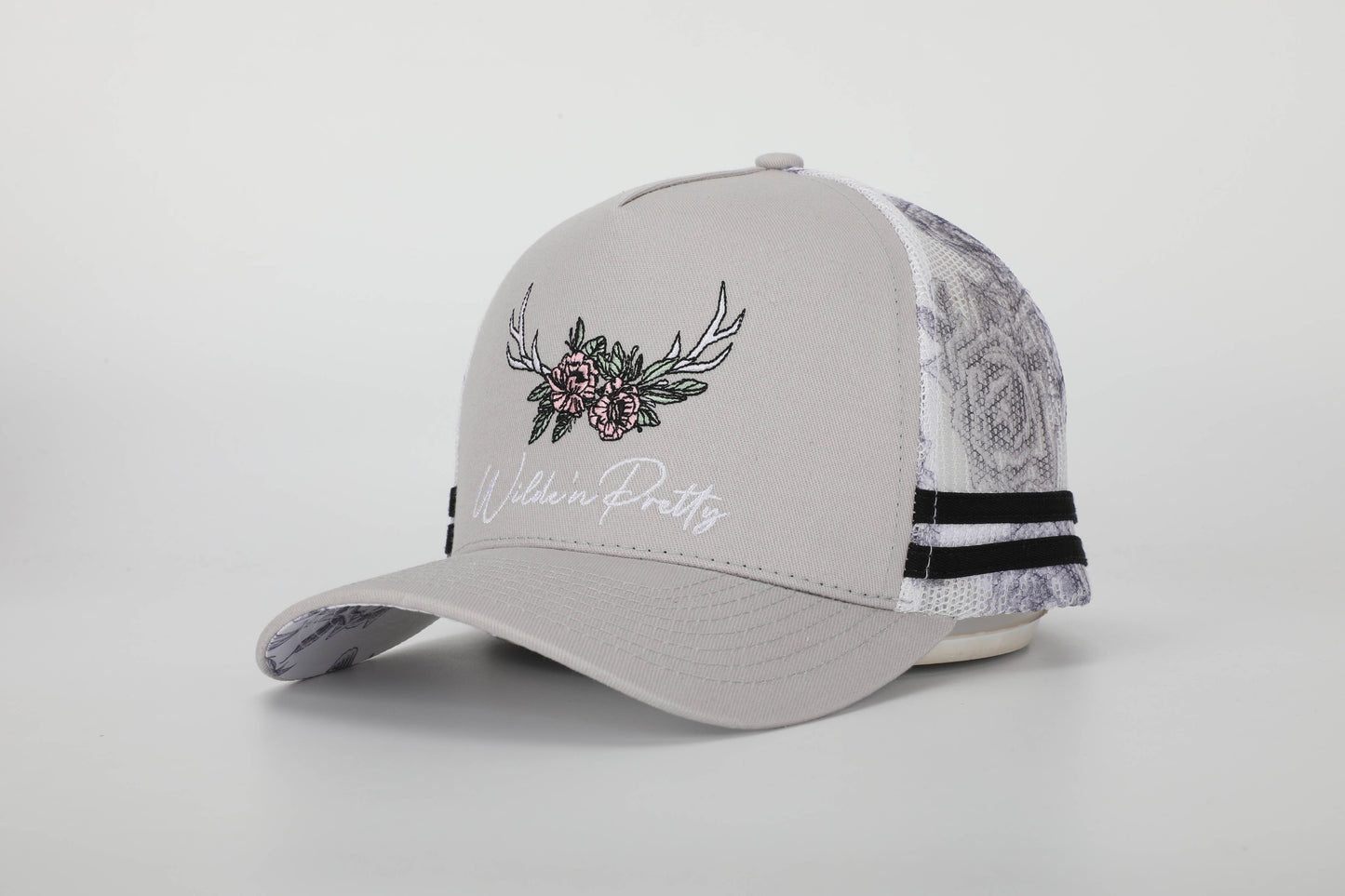 WILDECAP23 GREY FLORAL