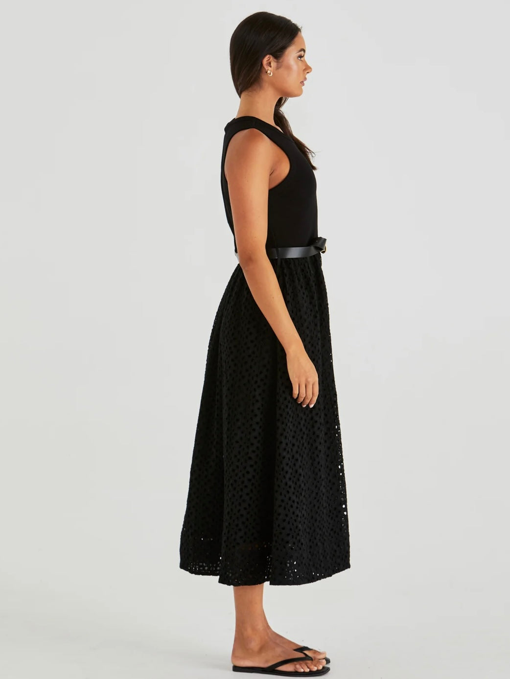 SASS PATTIE DRESS BLACK