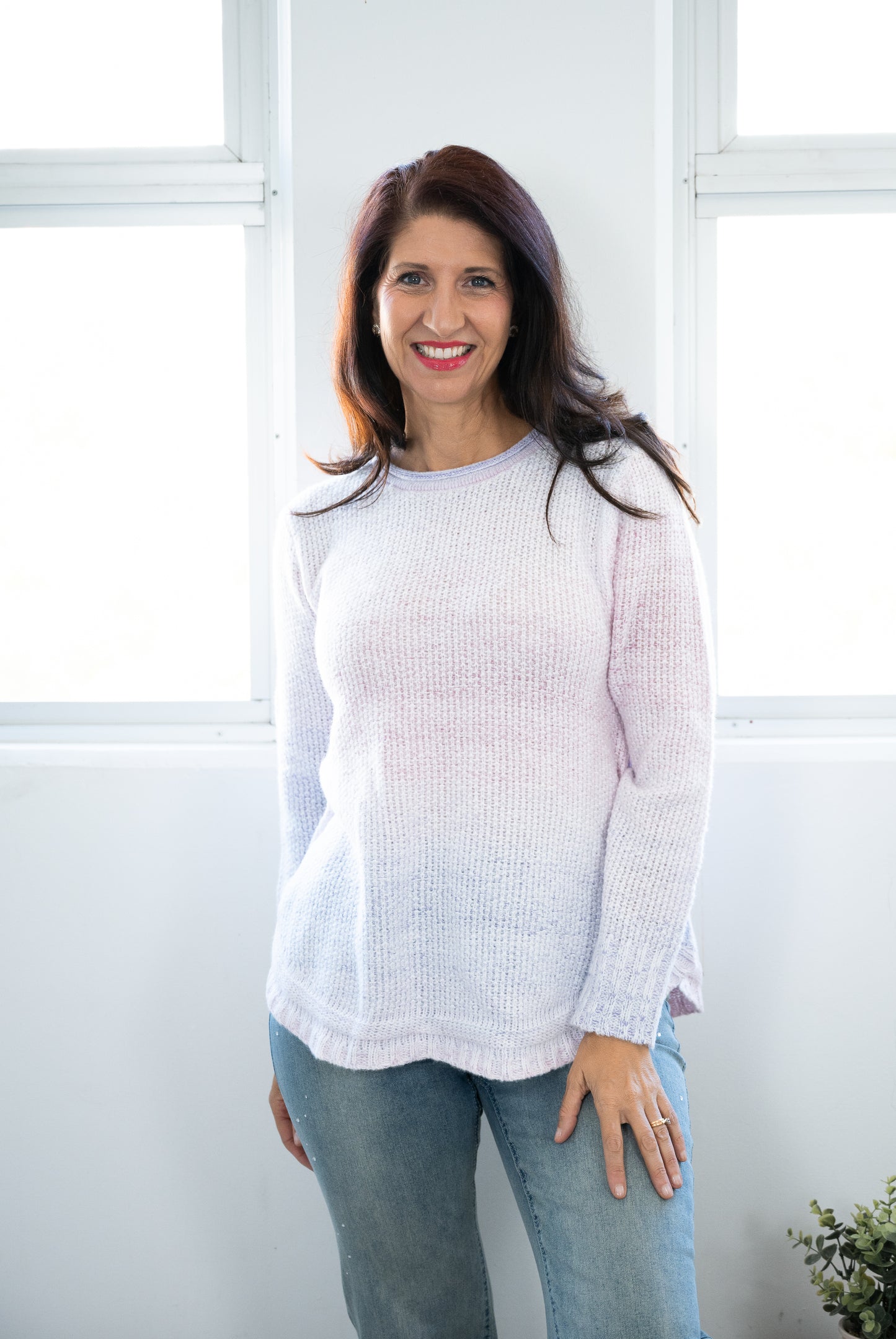 WILLOW TREE OMBRE KNIT PINK
