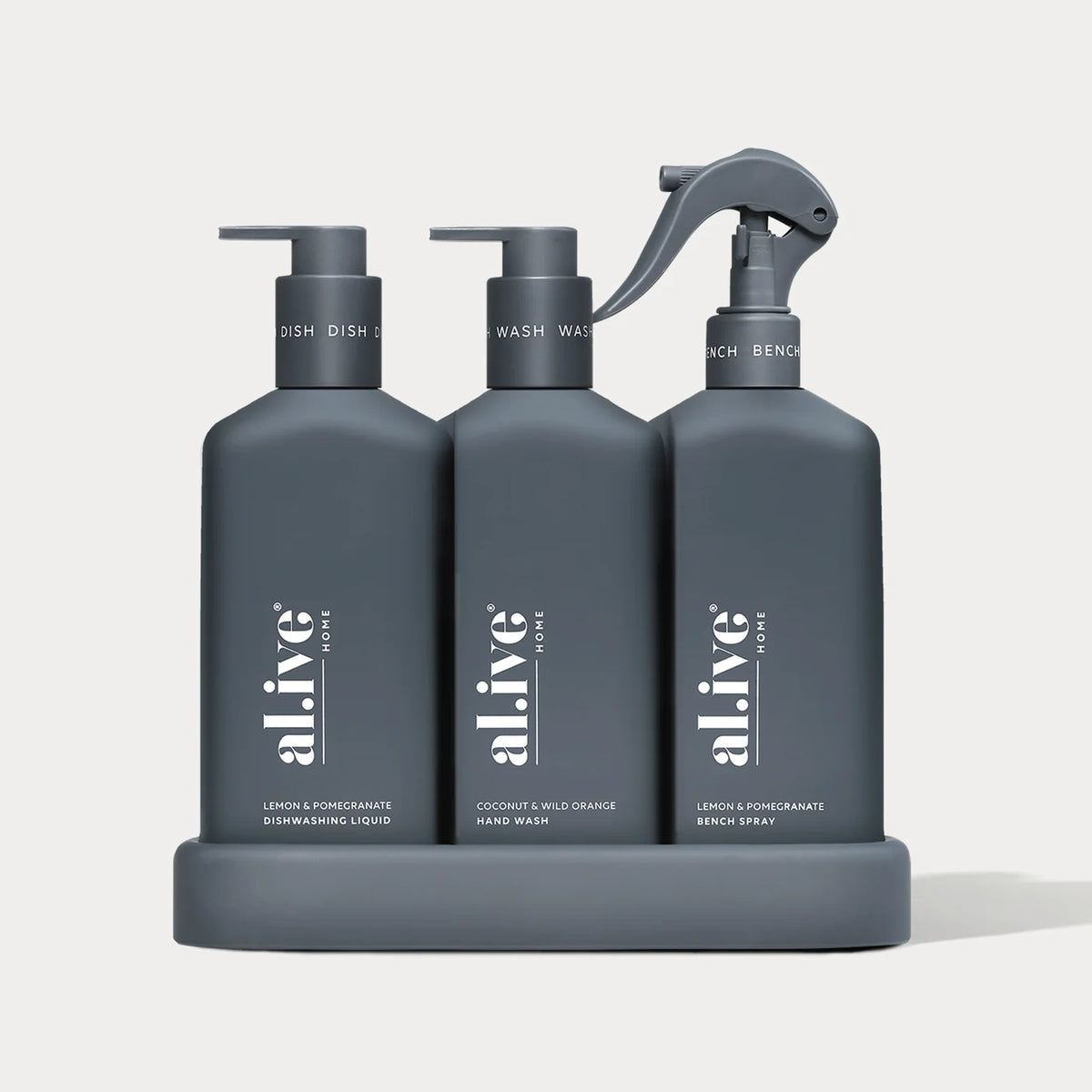 AL.IVE KITCHEN TRIO LEMON & POMEGRANATE + COCONUT & WILD ORANGE