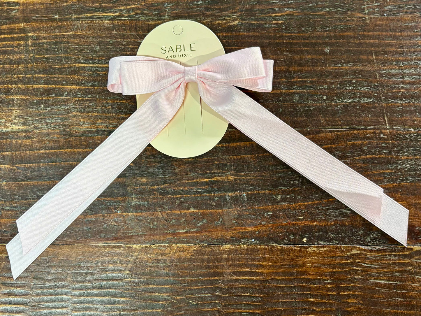 SABLE&DIXIE LALA HAIR CLIP BABY PINK