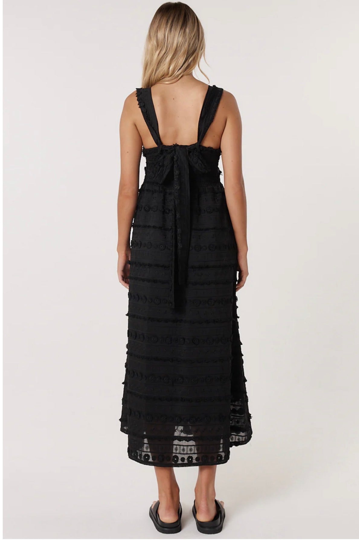 F&B SIERRA LACE DRESS BLACK