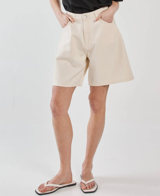 SASS SABINE DENIM SHORTS CREAM