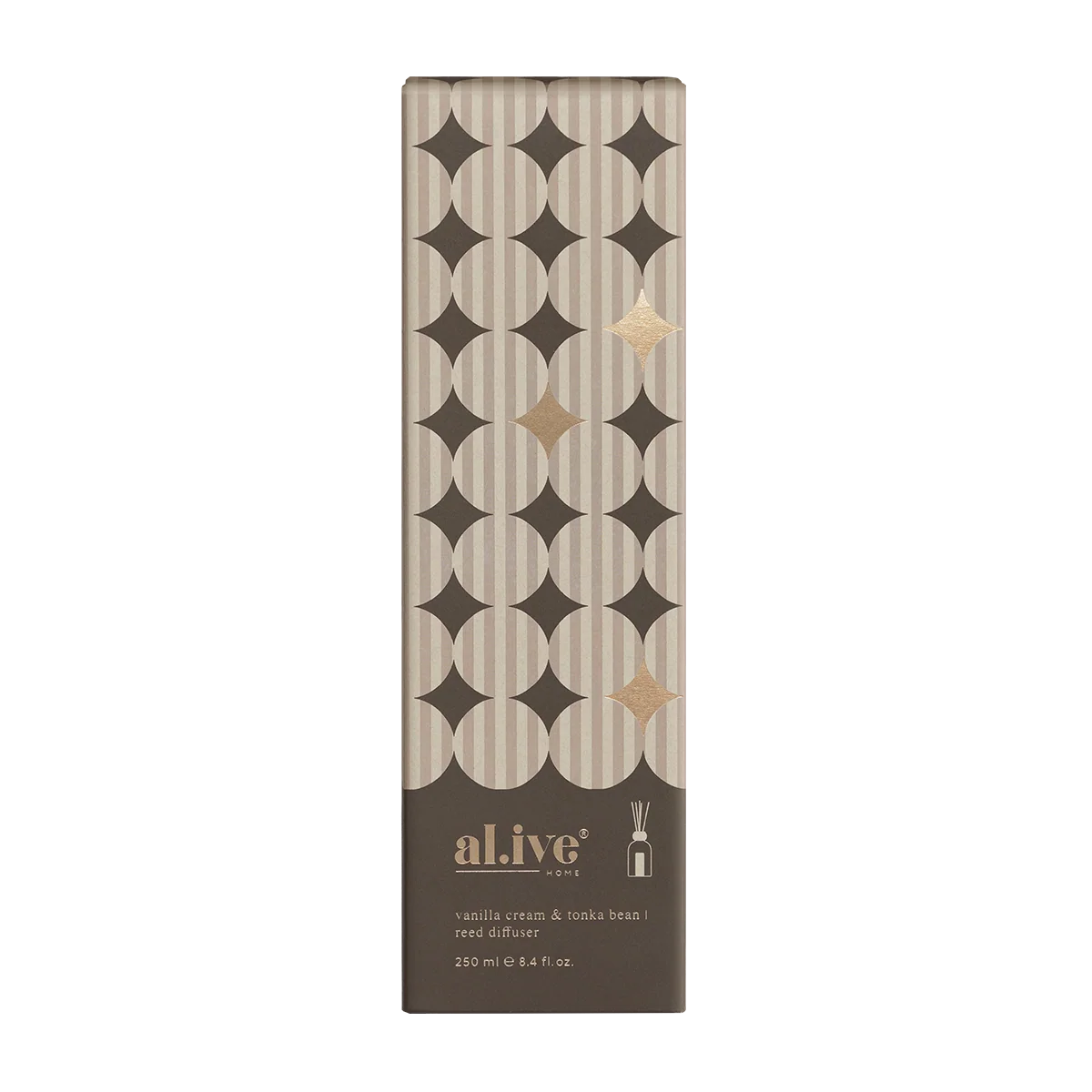AL.IVE REED DIFFUSER VANILLA CREAM & TONKA BEAN