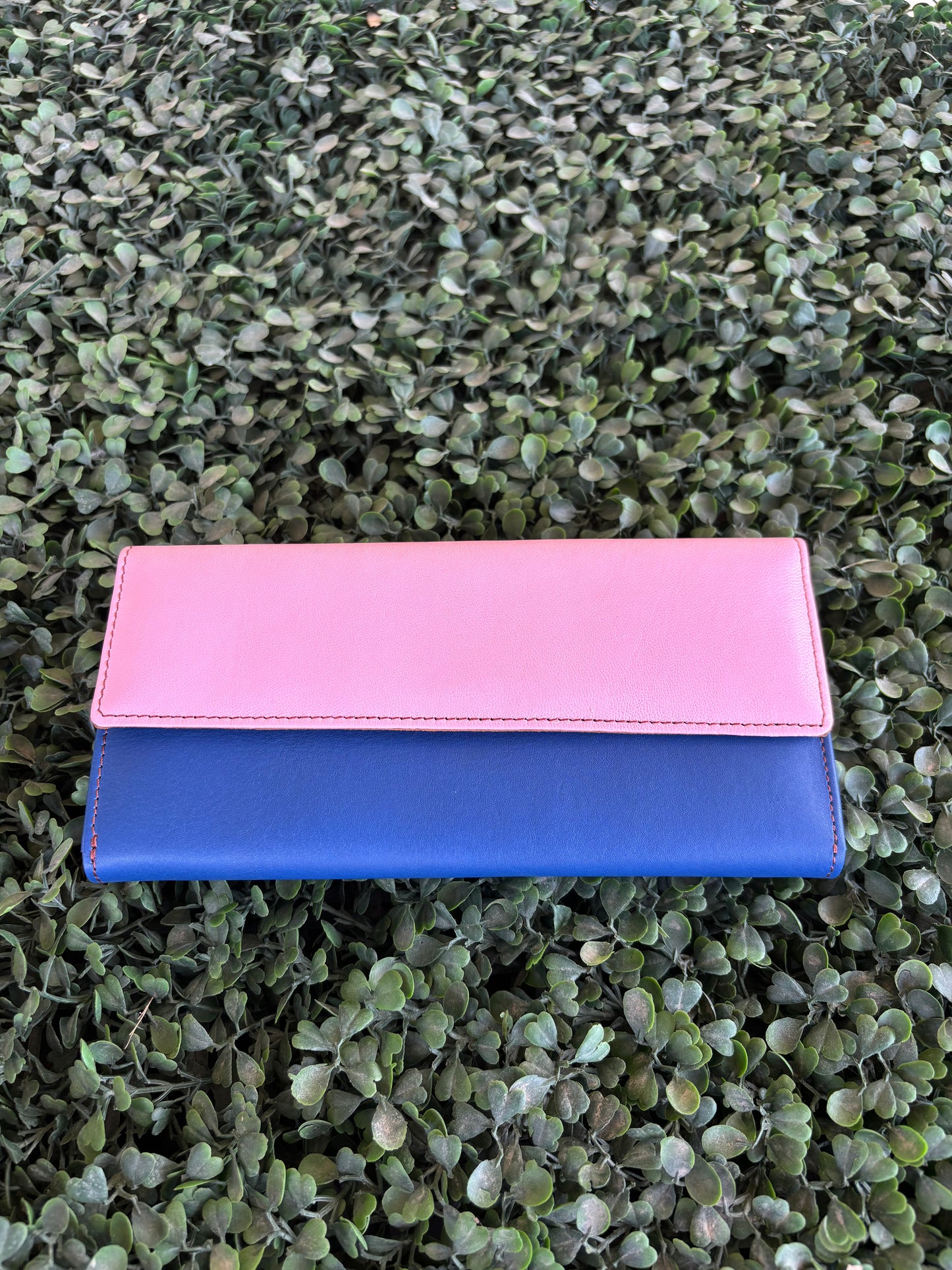 COLOUR DROP LEATHER PURSE