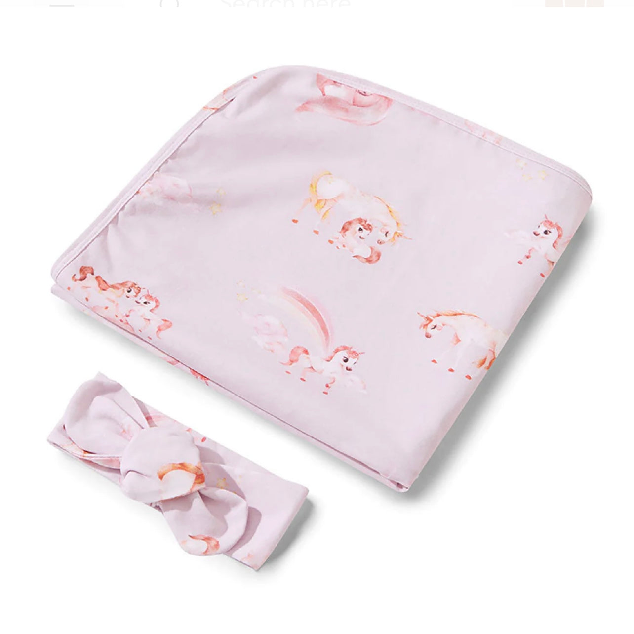 SH UNICORN JERSEY WRAP SET