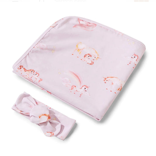 SH UNICORN JERSEY WRAP SET