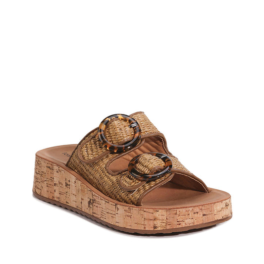 LOS CABOS FERRO BROWN RAFFIA