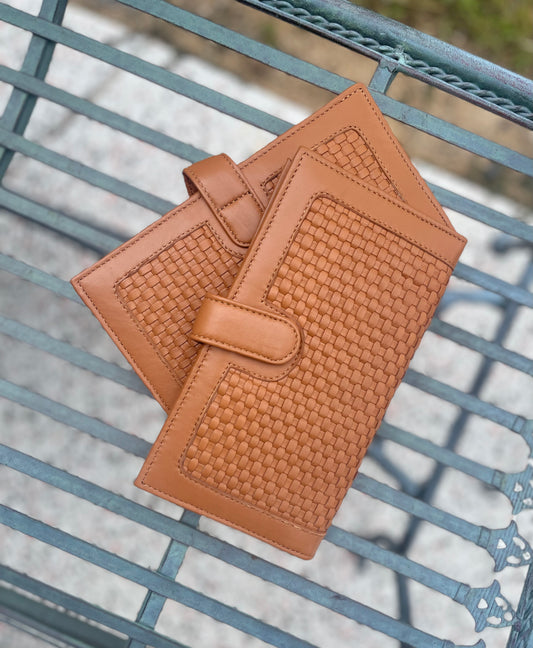 L70014W LOS ANG PURSE TAN