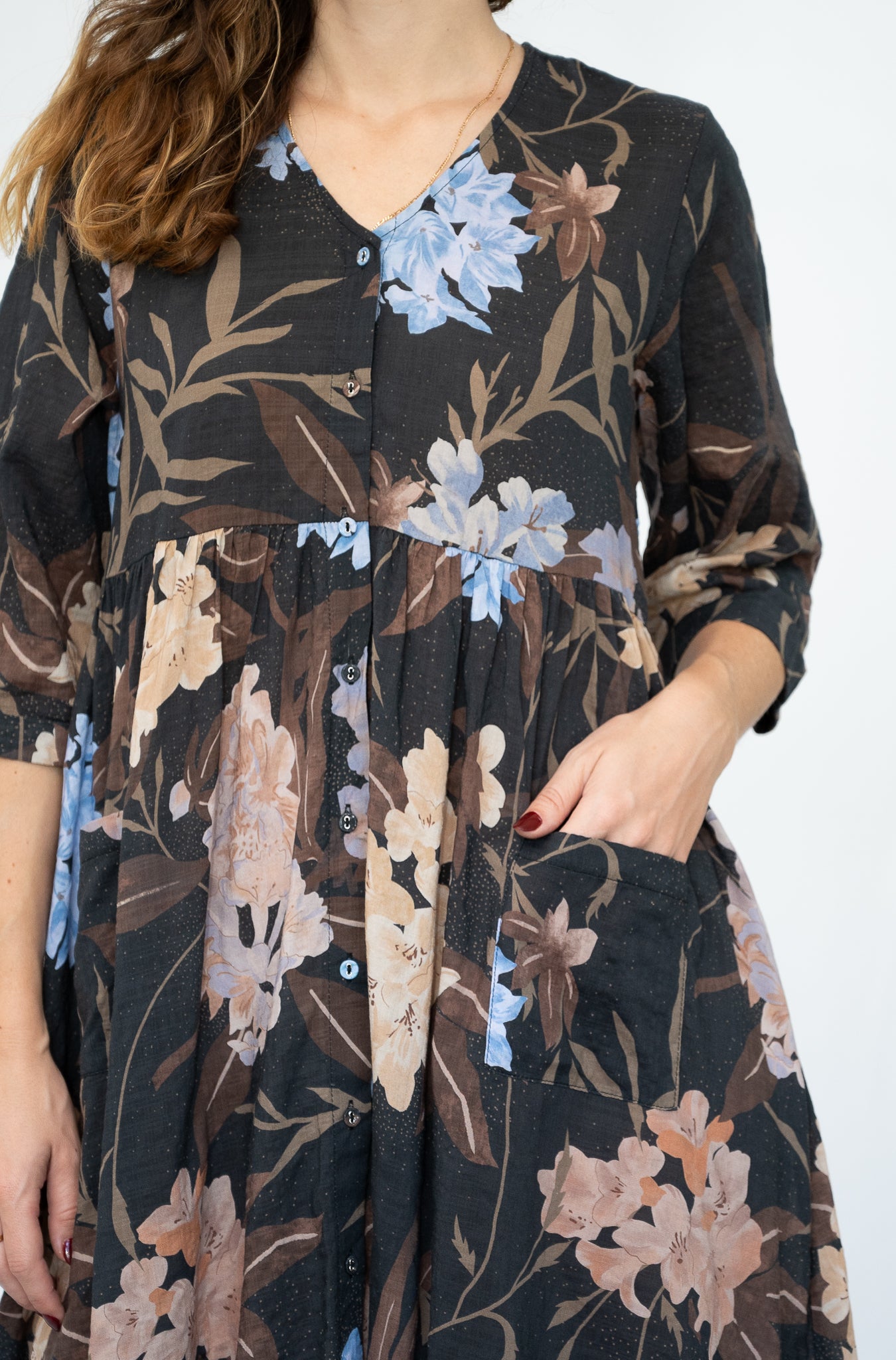 WILLOW TREE FLORAL MIDI