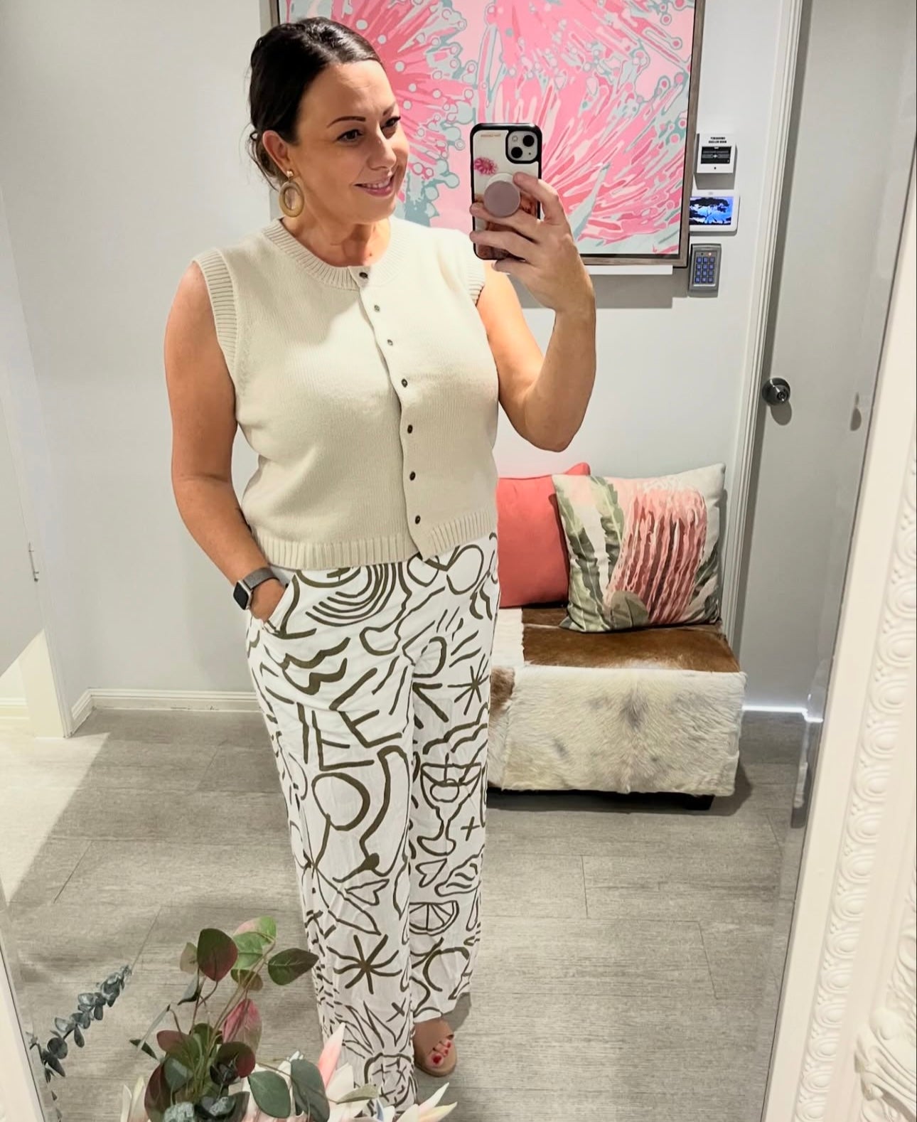 ZITA LINEN PANT