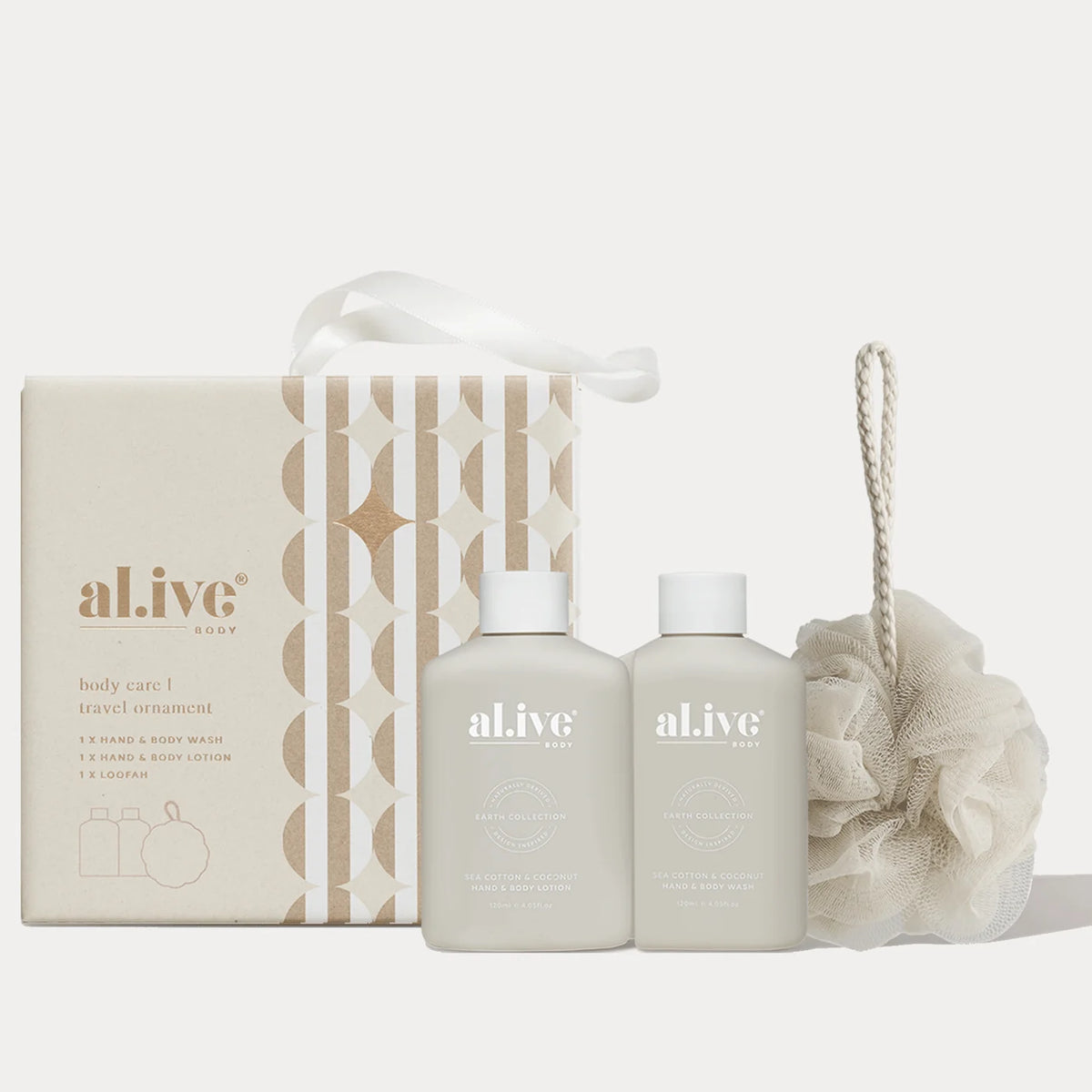 AL.IVE BODY CARE TRAVEL ORNAMENT SEA COTTON & COCONUT