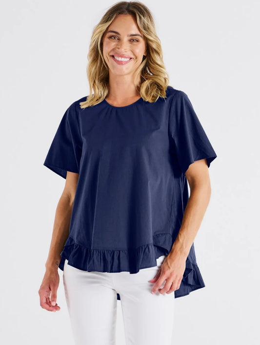 SASS CANDICE BLOUSE BLUE