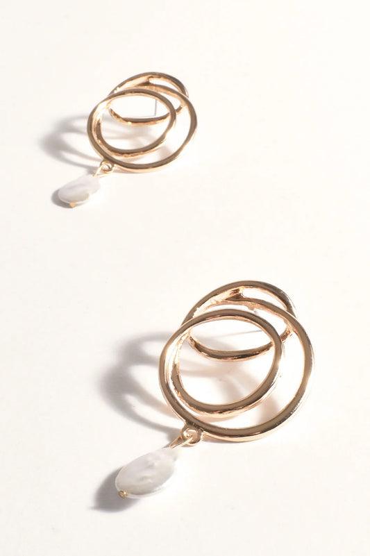 AED-3952GOLDCREA ADORNE EARRINGS