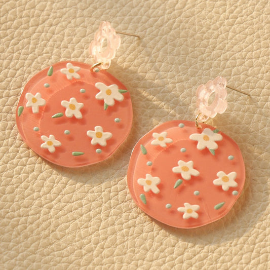 E01554 DAISY CLAY EARRINGS