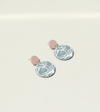 E01571 PASTEL FORREST EARRINGS
