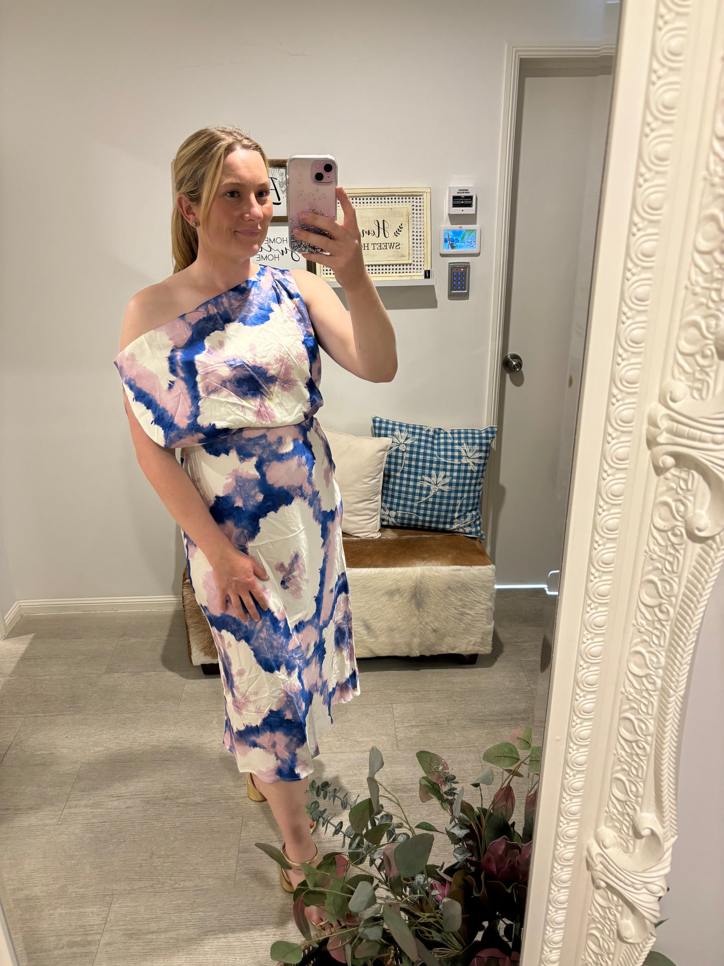 WESTCOURT PRINT DRESS