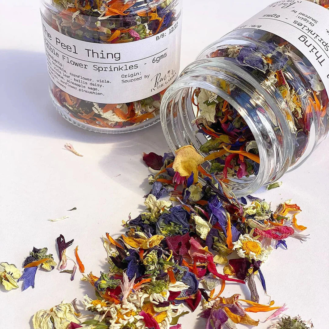 EDIBLE FLOWERS- RAINBOW MIX 8GMS