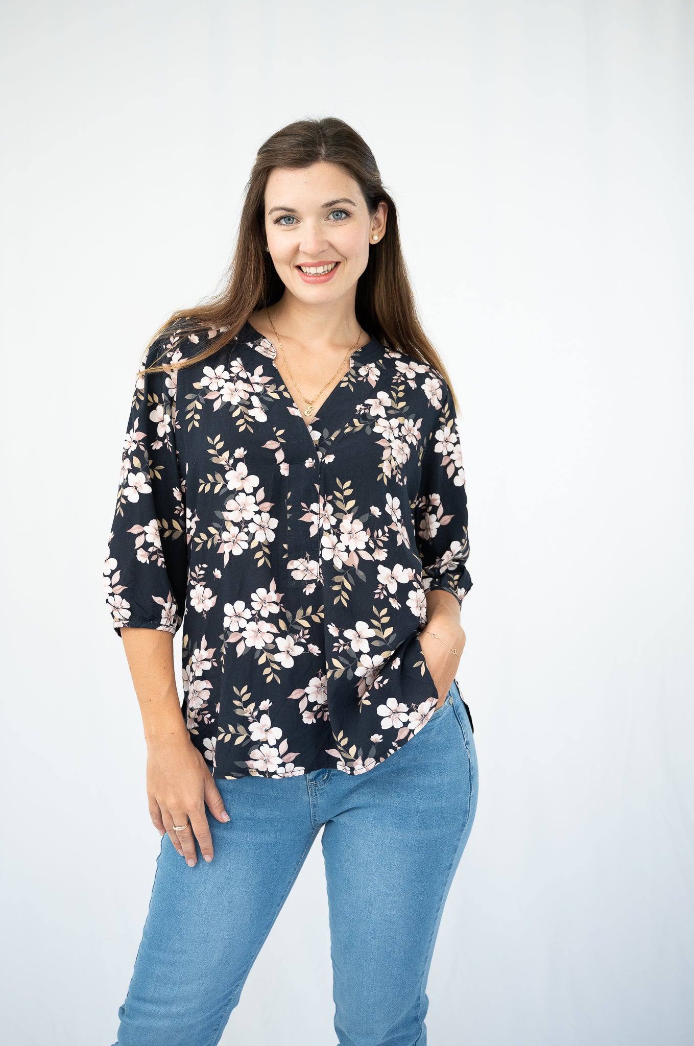JOLIE SAULE BLOUSE FLORAL