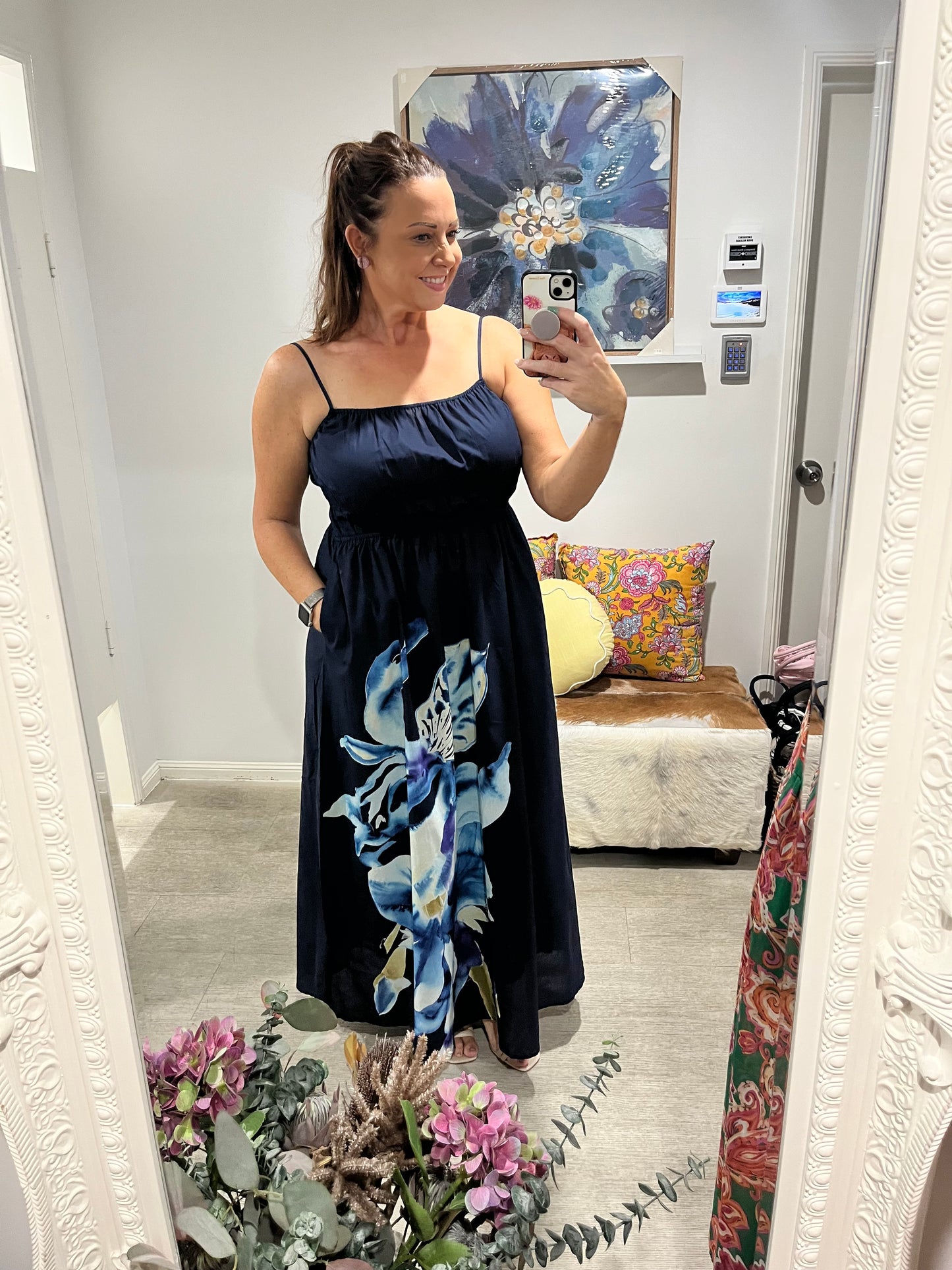 STACI MAXI SLEEVELESS DRESS